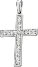Kreuz Diamant Anhänger