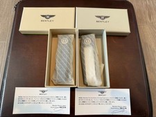Bentley Schlüsselanhänger/Keyring Set weiß/schwarz selten Japan unbenutzt Ges...