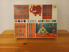 Schul Webrahmen 70er Jare Aus Holz Noris Altersbedingte Spuren