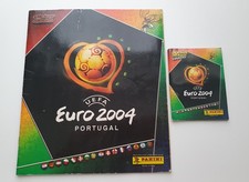 UEFA EURO 2004 Panini Album mit Ronaldo Sticker, EM Stickeralbum + Pocket Album