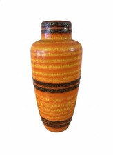 Scheurich Keramik Vase orange
