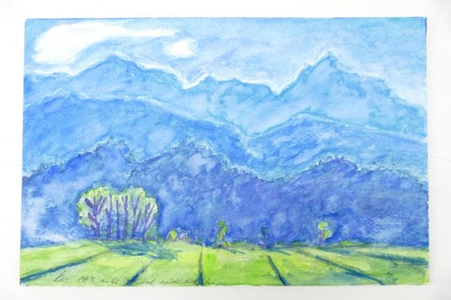 Wilhelm klußmann aquarell - wilhelm,