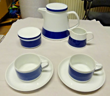 *21 tlg. Kaffee-/Teeservice  Form 23  OSLO Band blau Melitta/Friesland