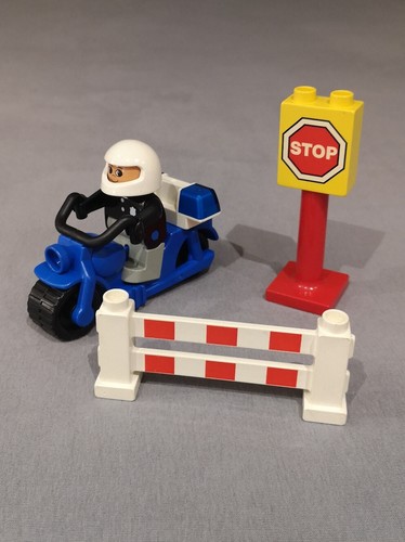 Lego duplo polizei motorrad - lego,