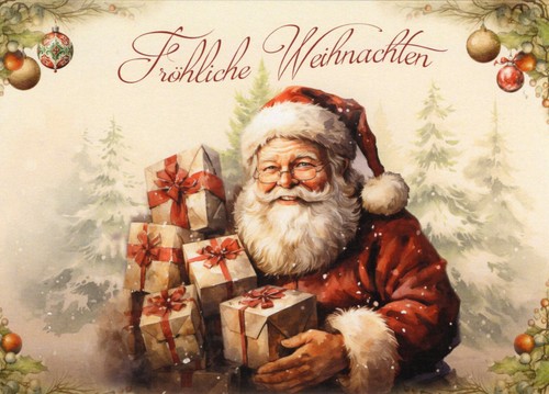Postkarte weihnachtskarte - weihnachtskarte, *