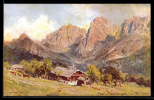 Künstler edward harrison - künstler-ak,