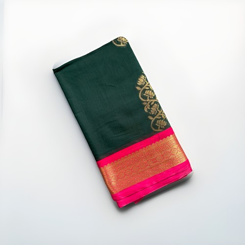 Indischer seiden sari - indischer, seiden-sari