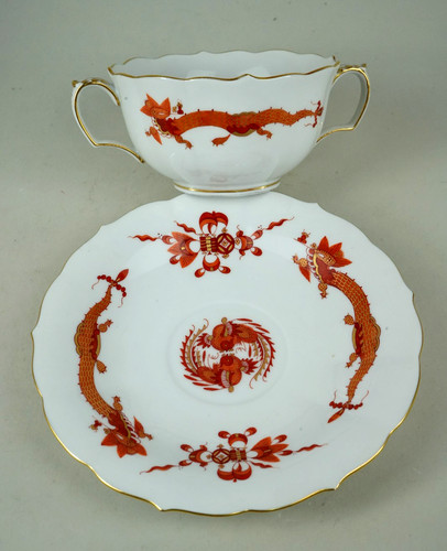 Meissen suppentasse reicher - -,
