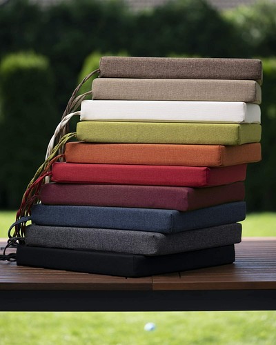 4er set stuhlkissen 40x40cm - 4er,