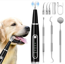 Pet Dental Cleaner – Zahnsteinentferner für Hunde mit LED-Beleuchtung (schwarz)