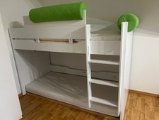 Paidi Etagenbett Fiona 90x200 – neuwertig, mit Lattenrosten & Rausfallschutz