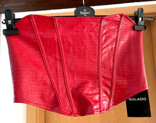 SOLADO Sexy Top Dessous Burlesque Corsage Korsett Korsage Damen Corset; Gr  S