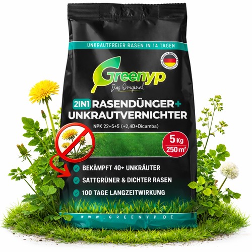 2in1 rasendünger mit - 2in1,