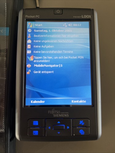 Fujitsu siemens pocket loox - siemens,