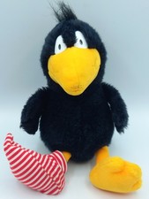 Nici Rabe Socke Plüschtier Kuscheltier Schlenker altes Nici Logo sehr gut