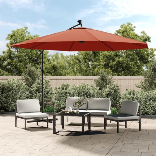 Sonnenschirm mit led - mit,