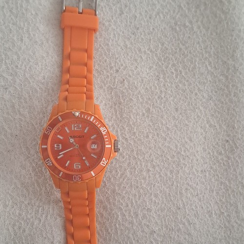 Ascot quarz armbanduhr orange - ascot,