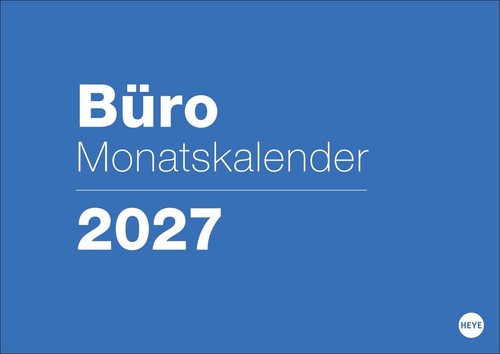 Büro monatsplaner 2027 - monatsplaner,