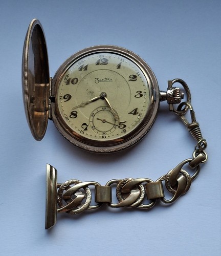 Zentra taschenuhr junghans - zentra,