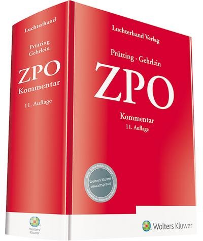 Zpo kommentar markus gehrlein - zpo,