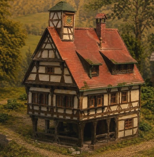 Diorama spur fachwerkhaus - spur,