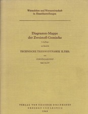 Diagramm-Mappe der Zweistoff-Gemische zu Band 12. Technische Thermodynamik Teil 