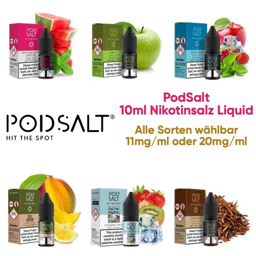 Podsalt eliquid 10ml - podsalt,