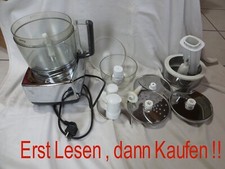 Rudh Prozessor  Küchenmaschine Einzelteile Motor Messer Schüssel Entsafter Reibe