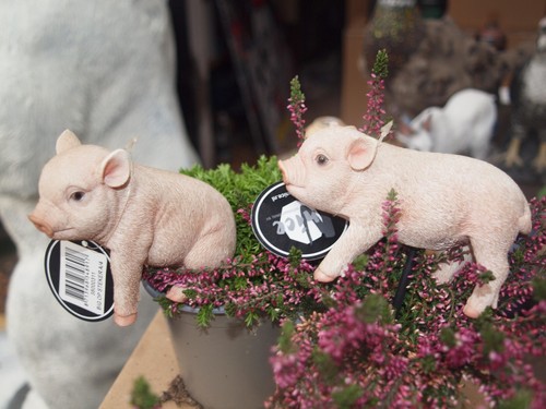 Schwein miniatur deko - schwein,