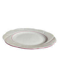 Speiseteller Seltmann Weiden Cornelia roter Rand 
