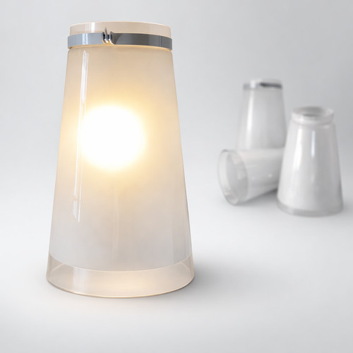 Luceplan glassglas lampe - glassglas,