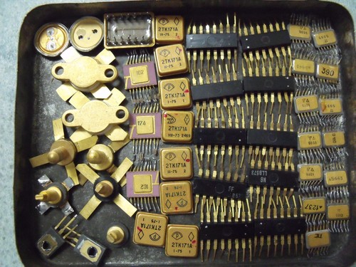 Elektronik teile gold - elektronik, teile*hf