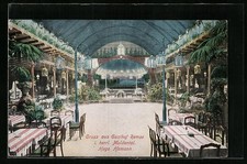 Ansichtskarte Remse /Muldenthal, Gasthof Remse, Innenansicht 