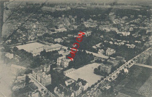 Alte postkarte gotha kaserne - alte,