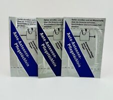 3x Hirschmann AUTA 135 Auto-Antennen-Pflegetüchlein Antennenpflegetuch Mercedes