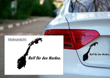 KFZ Aufkleber NORWEGEN - Reif