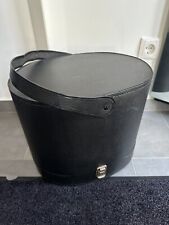 Alte Hutschachtel, Hutkiste, Hutbox, Hut Reise-Hutkoffer Retro, Leder