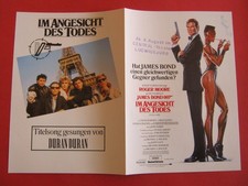 Reklame Faltblatt Filmwerbung