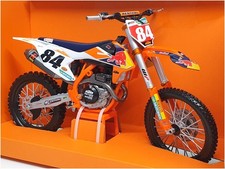 Maisto 1/6 Scale 32228 - KTM 450 SX-F Red Bull #84 Jeffrey Herlings
