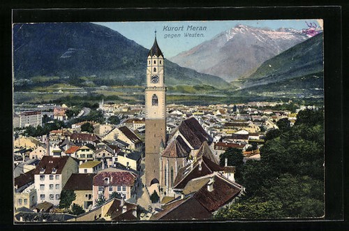 Meran teilansicht mit - meran,,