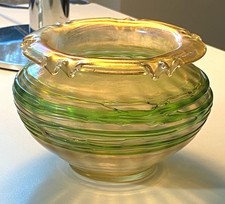 Jugendstil Glas Vase Böhmen Pallme-König  Art Nouveau Glass