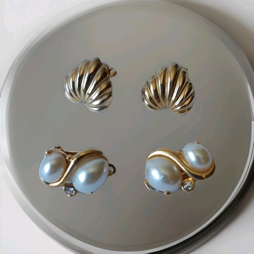 Vintage ohrringe 2erset - ohrringe, gold