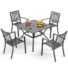 Gartengarnitur Sitzgruppe Gartenmöbel Set Garnitur Gartenset 5-teilig Stapelbare