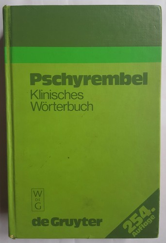 Pschyrembel klinisches - pschyrembel:,