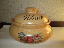 sehr schöner Keramiktopf/Dose