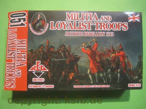 Redbox 051 england - 1:72,