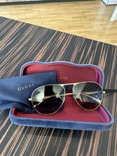Gucci Sonnenbrille Damen gold