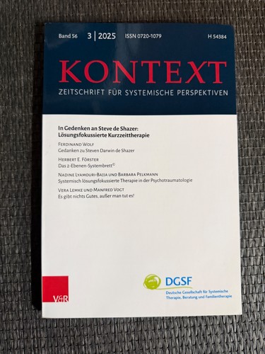 Kontext zeitschrift für - kontext,