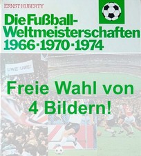 Ernst Huberty: Fußball Weltmeisterschaften 1966 - 1970 - 1974 / Sammelbilder