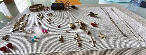Schmuck konvolut ohrringe - schmuck, konvolut,